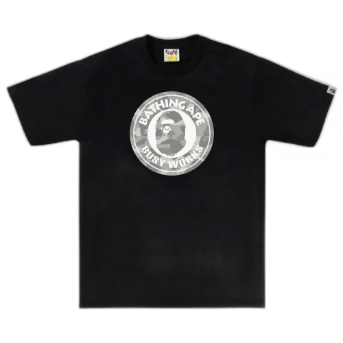 BAPE City Camo Busy Works Tee 'Black'
