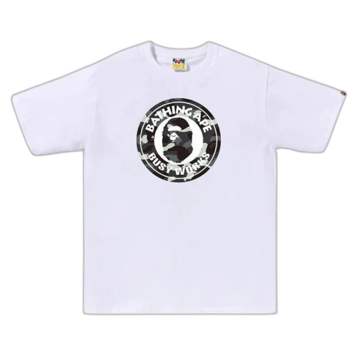 BAPE City Camo Busy Works Tee 'White'