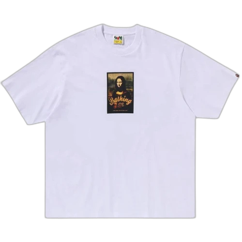 BAPE Art Print Relaxed Fit Tee 'White'