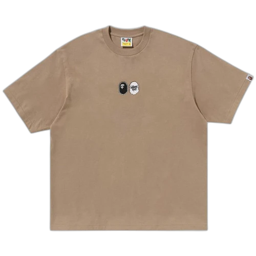 BAPE Mad Ape Graphic Logo Relaxed Fit Tee 'Beige'
