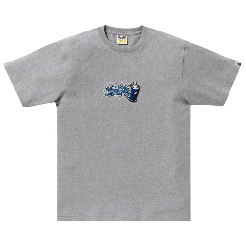 BAPE ABC Camo Spray Can Tee 'Grey'