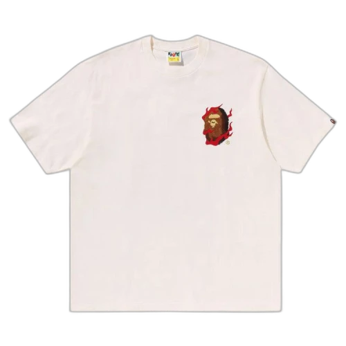 BAPE Souvenir Relaxed Fit Tee 'Ivory'
