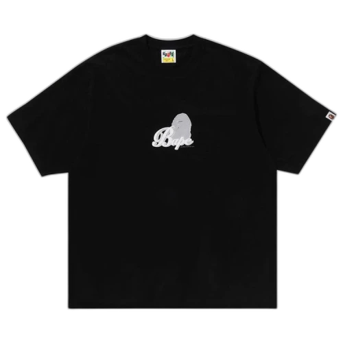 BAPE 3D Art Ape Head Tee 'Black'