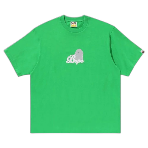 BAPE 3D Art Ape Head Tee 'Green'