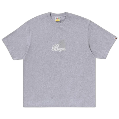 BAPE 3D Art Ape Head Tee 'Grey'