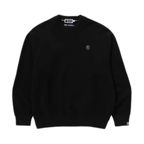 BAPE Ape Head One Point Crewneck 'Black'