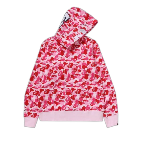 BAPE ABC Camo 2nd Ape Pullover Hoodie 'Pink'