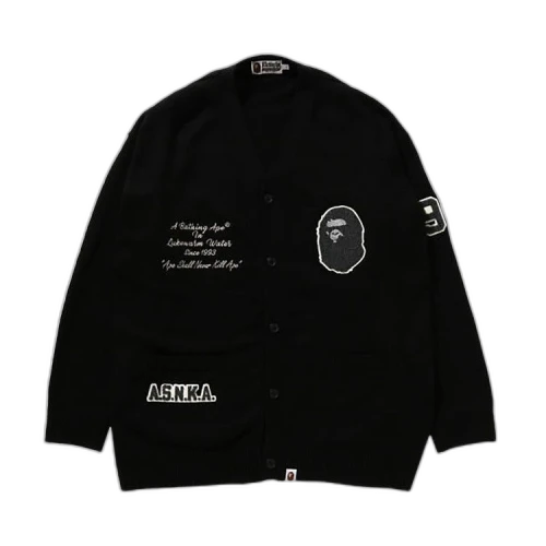 BAPE Knit Cardigan 'Black'