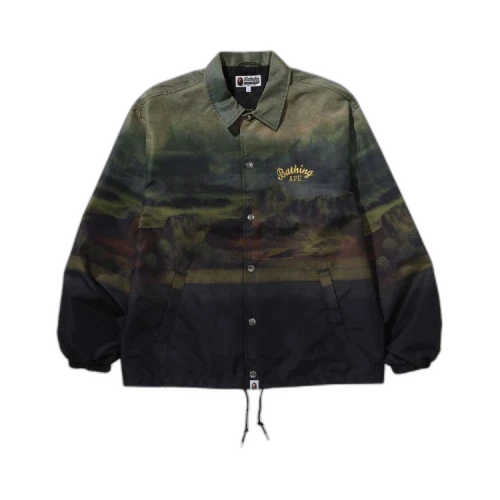 BAPE Art Print Coach Jacket 'Multicolor'