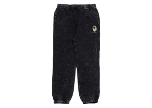 BAPE Overdye Sweat Pants Black