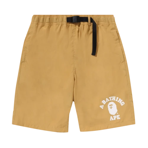 BAPE College Beach Shorts 'Yellow'