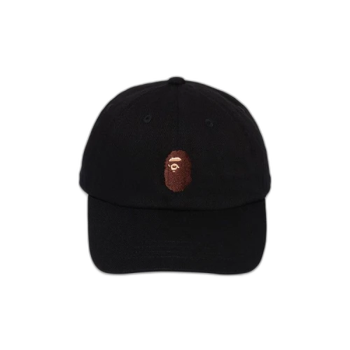 BAPE Ape Head Panel Cap 'Black'