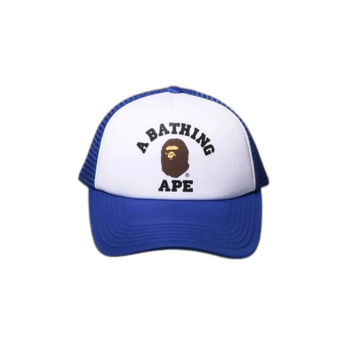 BAPE College Mesh Cap 'Blue'