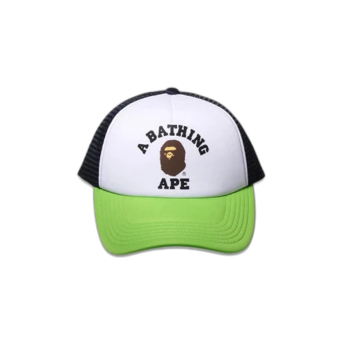 BAPE College Mesh Cap 'Light Green'
