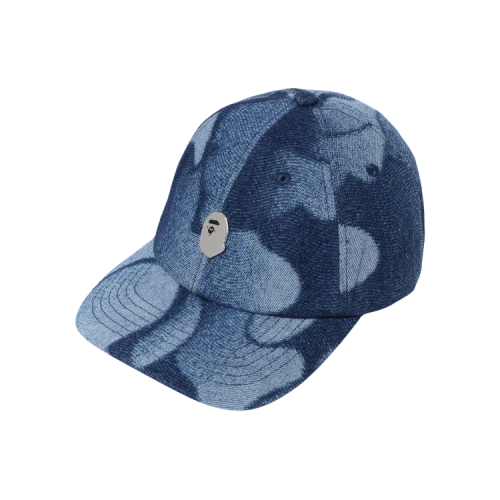 BAPE Rainbow Jacquard Metal Ape Head One Point Logo Pin Cap 'Multicolor'
