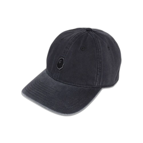 BAPE Garment Dye One Point Cap 'Black'