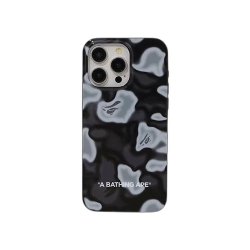 BAPE Liquid Camo iPhone 15 Pro Max Case 'Black'