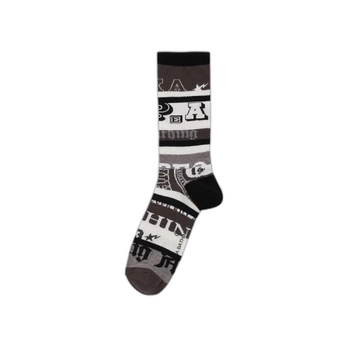 BAPE Varsity Hoop Socks 'Grey'