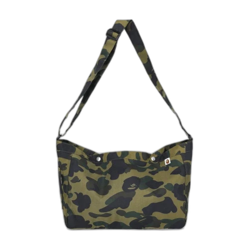 BAPE 1st Camo Cordura Shoulder Bag 'Green'
