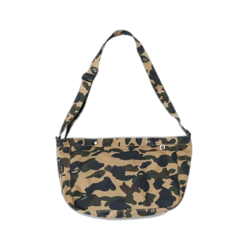 BAPE 1st Camo Cordura Shoulder Bag 'Yellow'