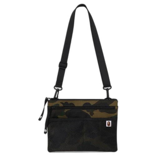 BAPE 1st Camo Cordura Sacoche 'Green'