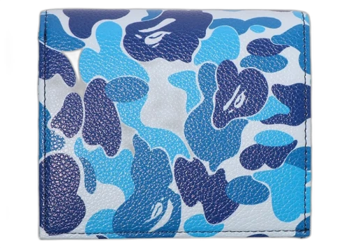 BAPE ABC Camo Mini Wallet Green