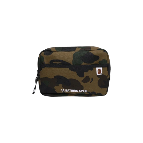BAPE 1st Camo Cordura Multi Pouch 'Green'