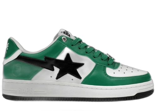 A Bathing Ape Bape Sta #3 M2 White Green Black