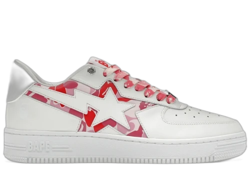 A Bathing Ape Bape Sta Icon ABC Camo Pink