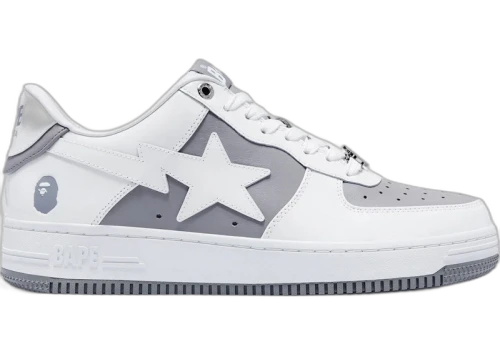 A Bathing Ape Bape Sta Low #6 Gray