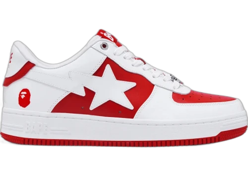 A Bathing Ape Bape Sta Low #6 Red