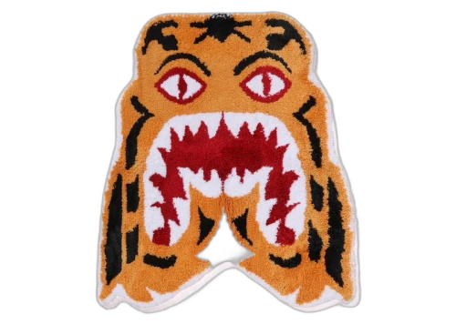 BAPE Tiger Rug Orange