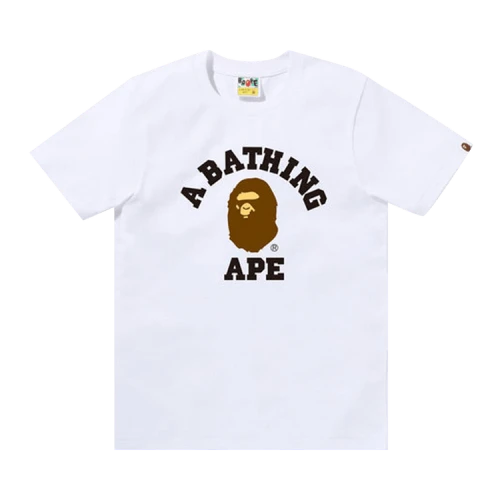 BAPE College Tee 'White'