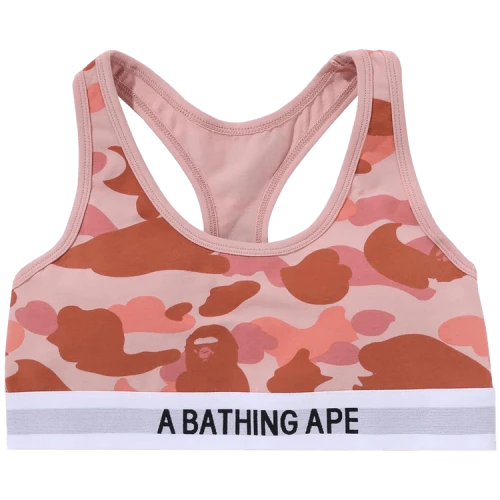 BAPE 1st Camo Sport Bra 'Pink'