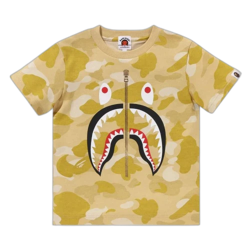 BAPE Color Camo Shark Tee 'Yellow'
