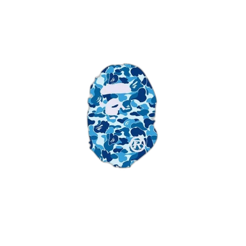 BAPE Kids ABC Camo Big Ape Head Tee 'White/Blue'