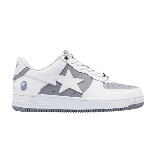Bapesta #6 'Patent Leather Pack - Grey' (Women's)