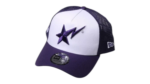 BAPE x New Era 9Forty Sta Cap Purple