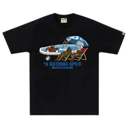 BAPE Poolside Tee 'Black'