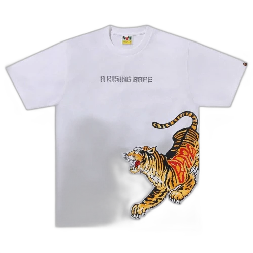BAPE Tiger And Dragon Tee 'White'