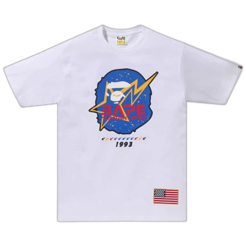 BAPE Space Ape Head Tee 'White'