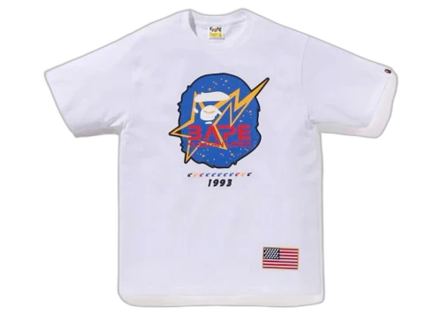 BAPE Space Ape Head Tee Black