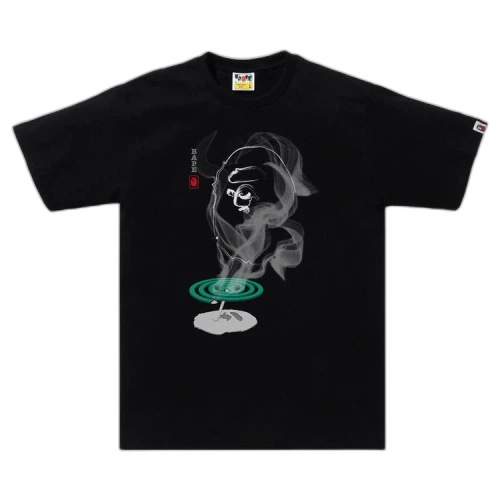 BAPE Mosquito Coil Ape Head Tee 'Black'