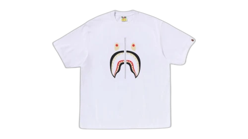 BAPE China Shark Tee White