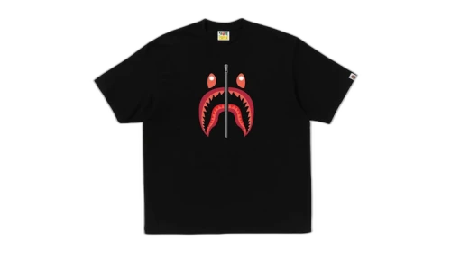 BAPE Korea Shark Tee Black