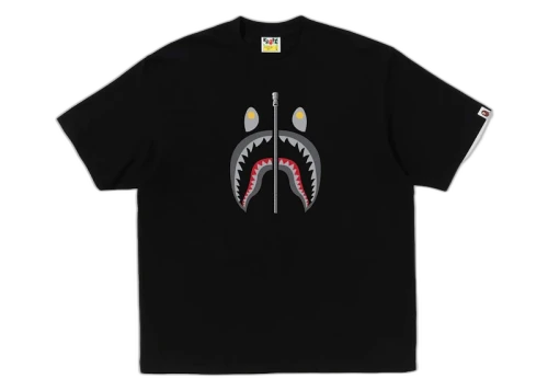 BAPE Shark Malaysia Tee Black