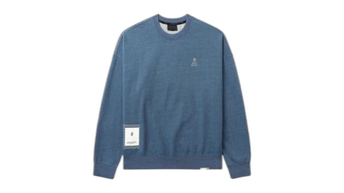 BAPE Black Embroidery Indigo Sweatshirt Indigo