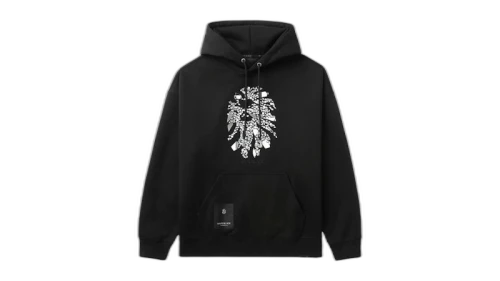 BAPE Black Crystal Logo Hoodie Black