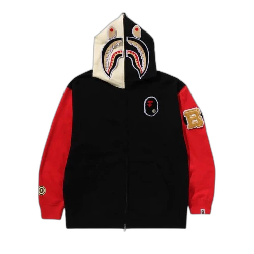 BAPE Shark Full Zip Hoodie China 'Black'