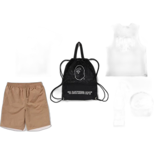 BAPE Summer 2025 Bag Bundle Black